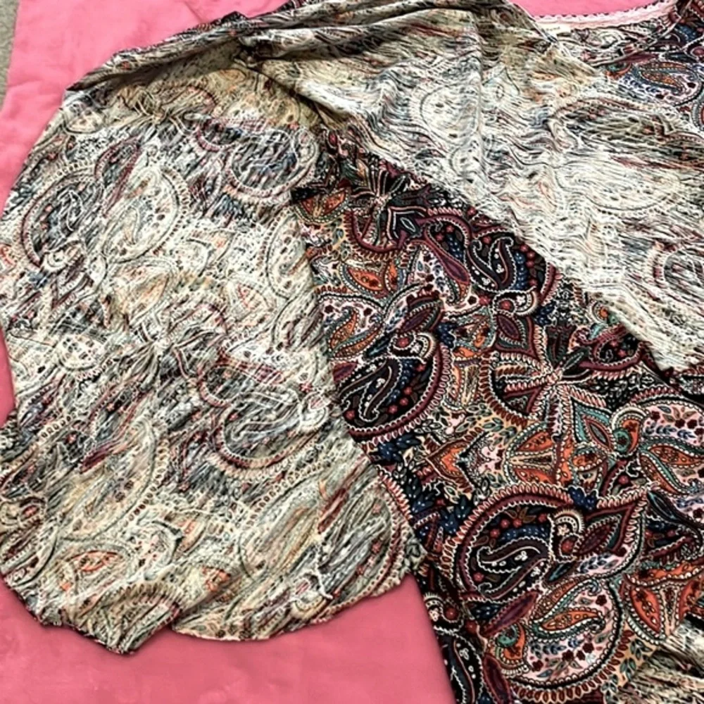 Westbound Paisley Pattern Top Size XL - Picture 5 of 5